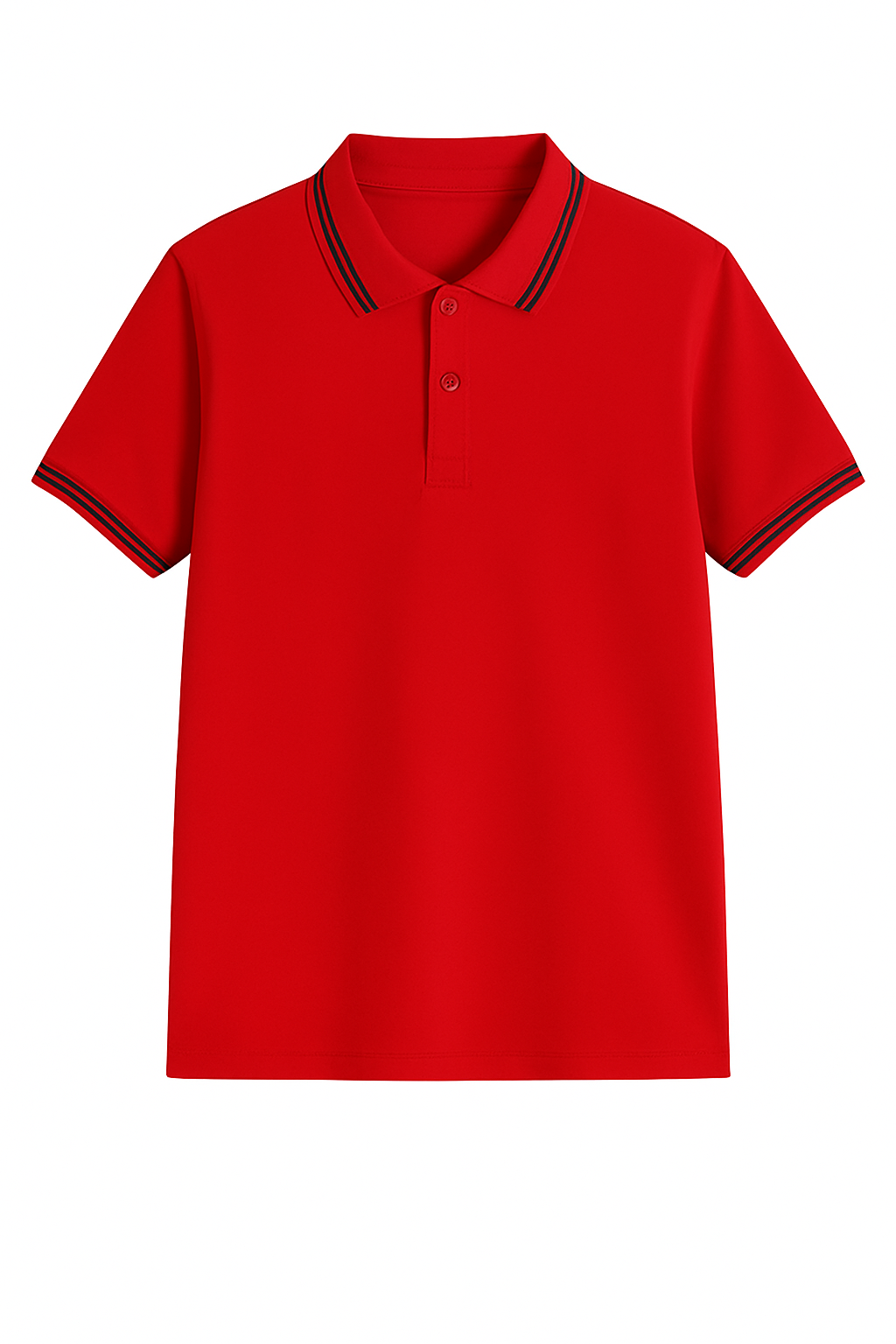 Crimson Trim Polo